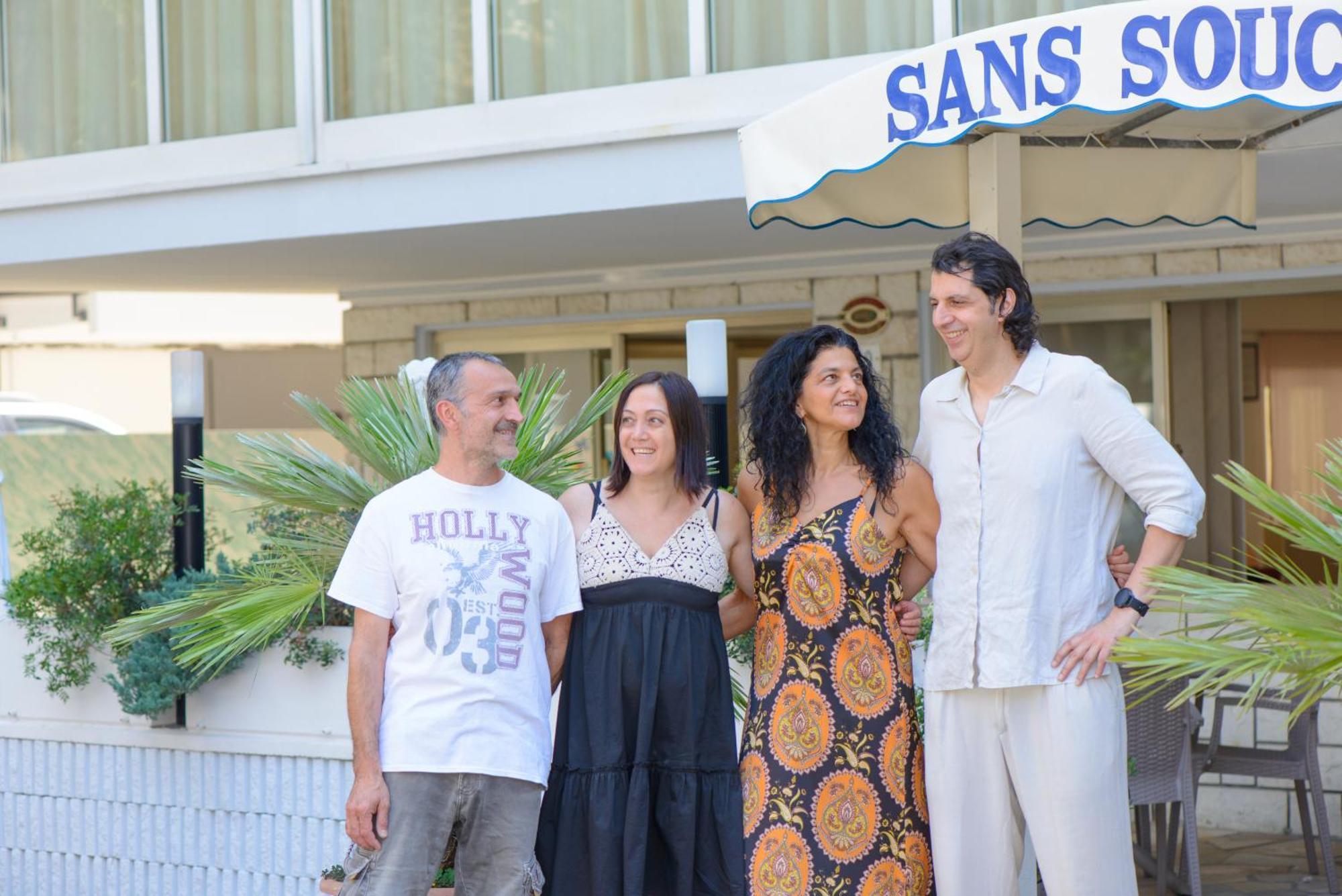 Hotel Sans Souci Rimini Kültér fotó